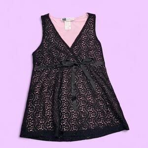 True vintage black sleeveless top